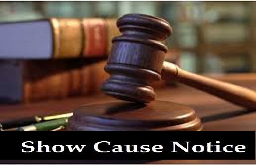 Show cause notice to lawyer went to marriage on pretext of illness