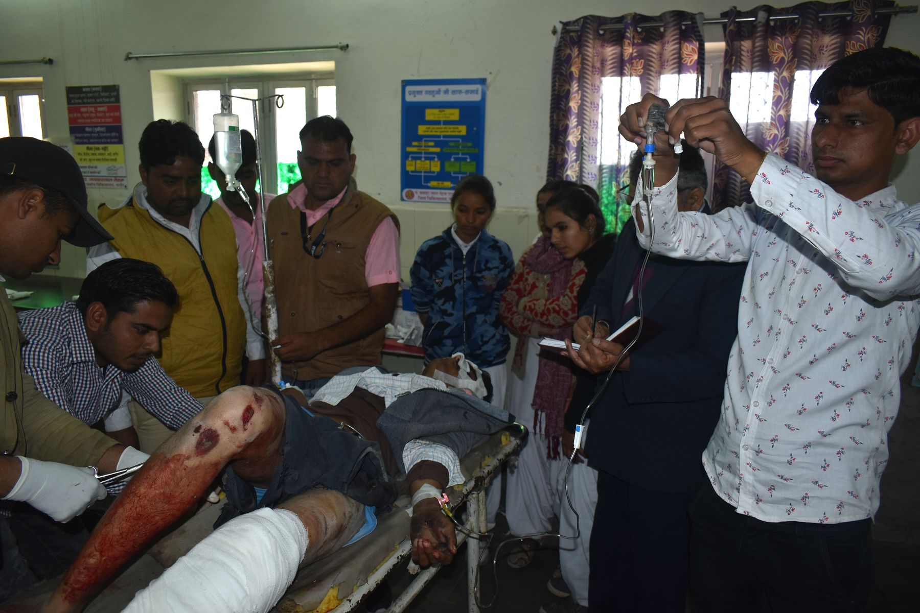 bike driver seriously injured in trailer collision, dies in Jodhpur