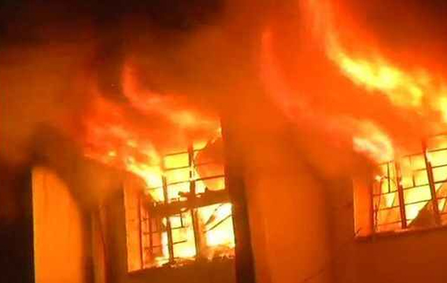 UAE fire Indian man burnt