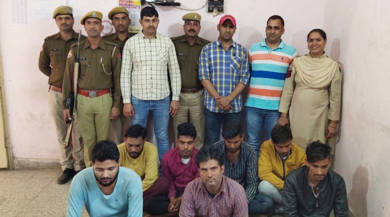 Escort service : 32 शहरों में कॉलगर्ल उपलब्ध कराने के नाम पर करते थे ठगी, सात जने गिरफ्तार, सरगना फरार