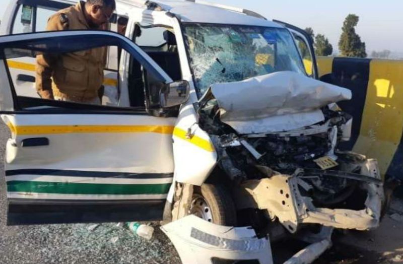 Accident in Mathura