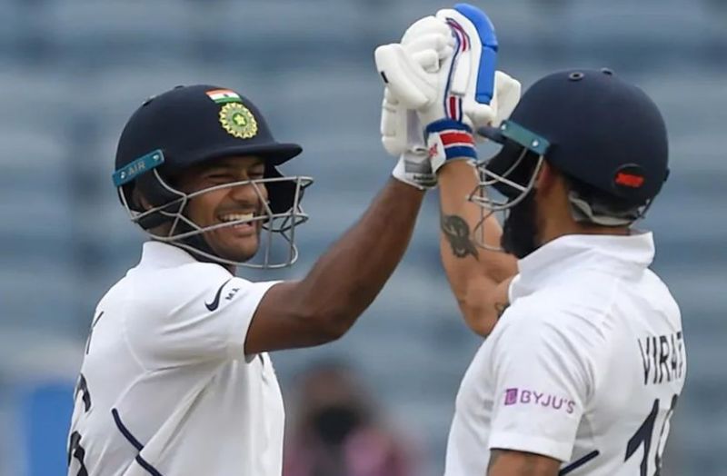 virat kohli mayank agarwal