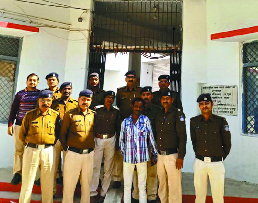 Accused of absconding rape arrested from Gwalior for a year