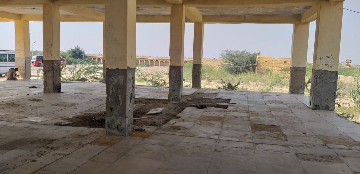 Perturbations Rural bus stand campus in jaisalmer