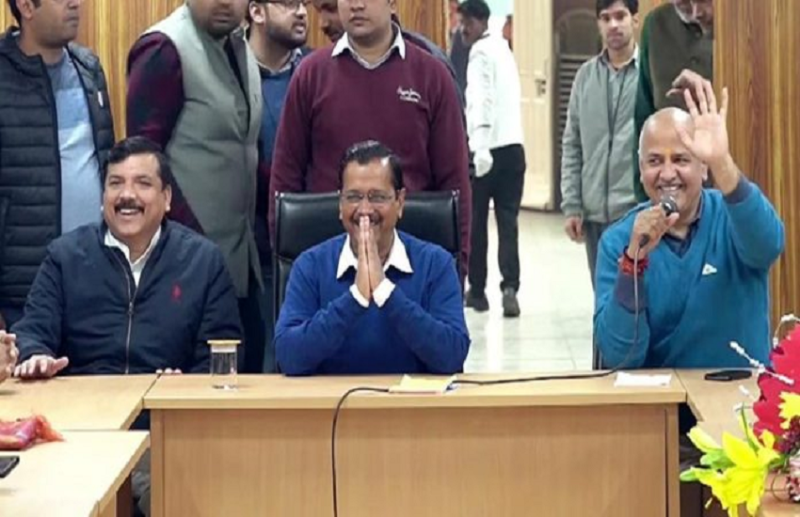 BJP के विरोध पर AAP ने बदला अपना फैसला