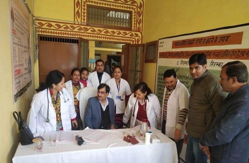 मुख्यमंत्री आरोग्य मेले में हुआ फाइलेरिया अभियान का उद्घाटन