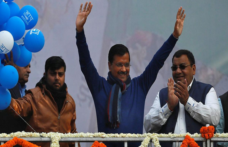 रामलीला मैदान में शपथ लेने वाले केजरीवाल दिल्ली के एकमात्र मुख्यमंत्री
