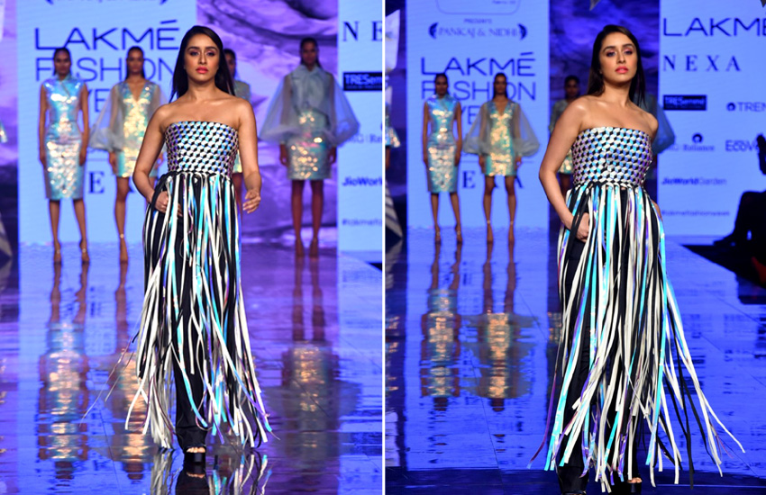 shraddha kapoor on lakme fashion week 2020