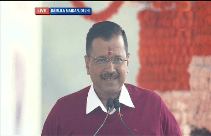 AAP संयोजक अरविंद केजरीवाल