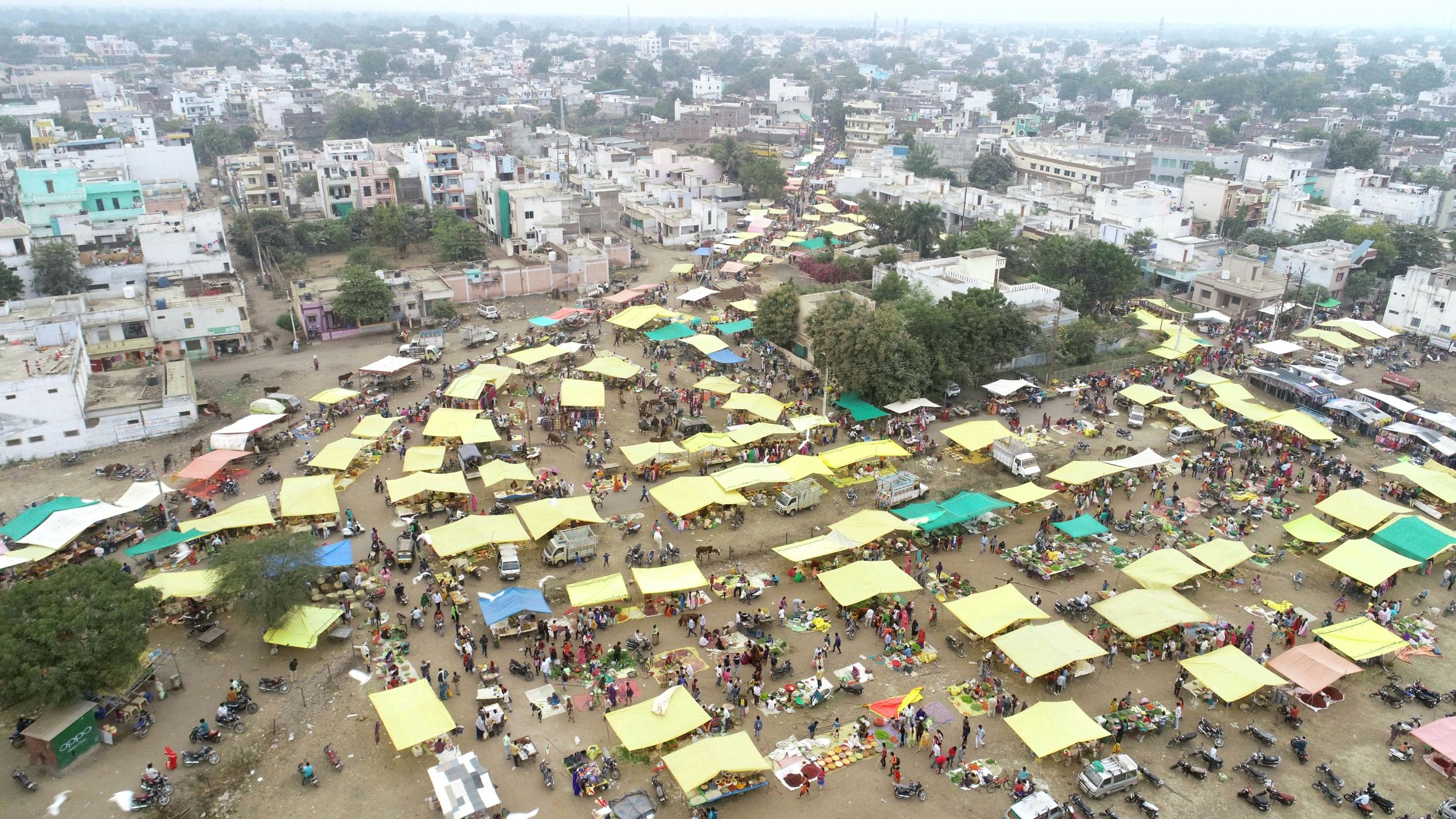 There is less space for market in Barwani