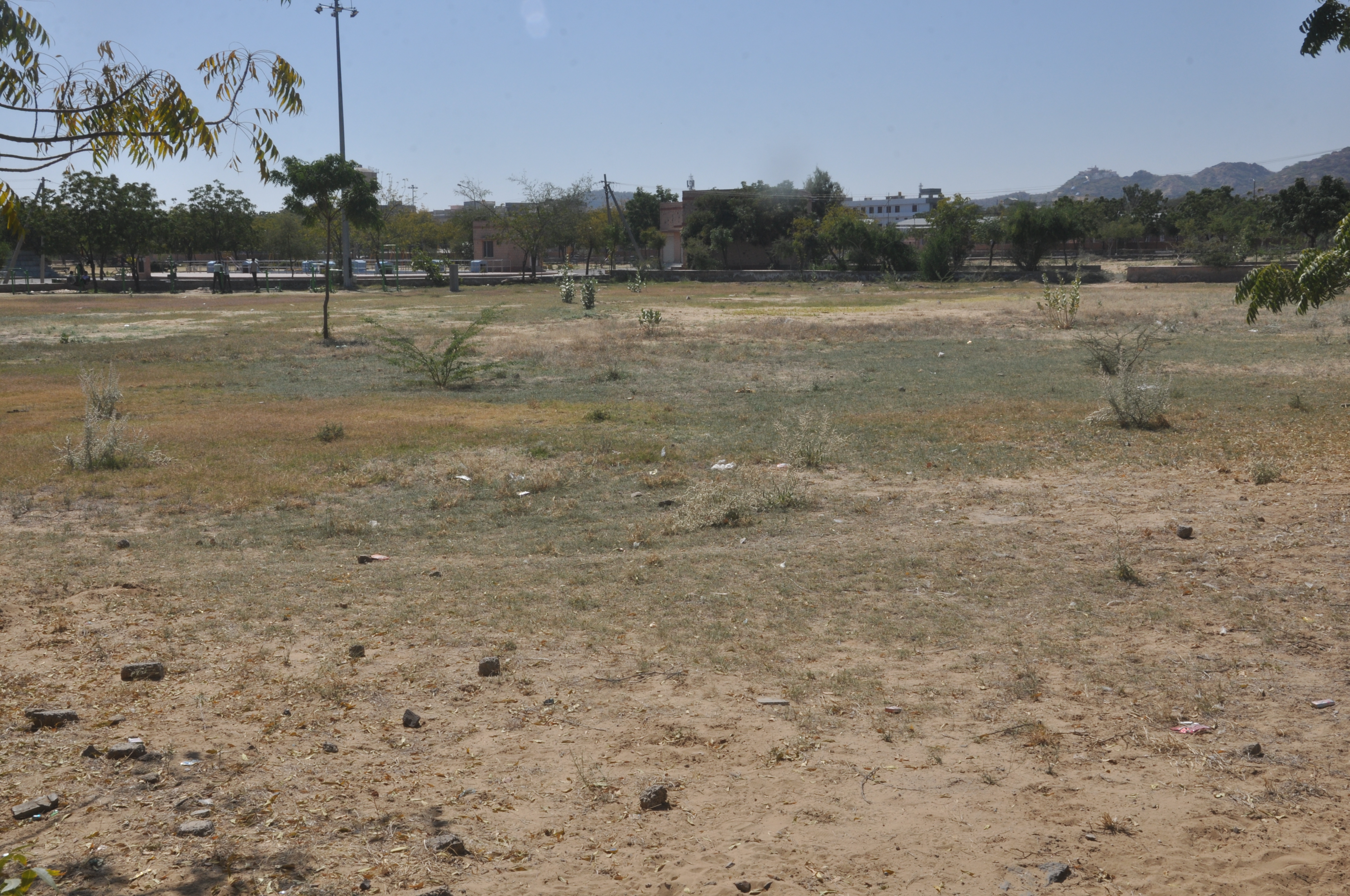 Due to lack of care, dilapidated park