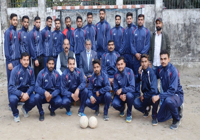 up senior men's handball team