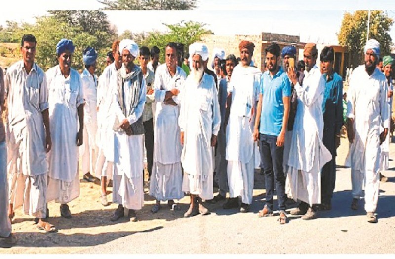 Villagers take to streets, protest against Bharat Mala project