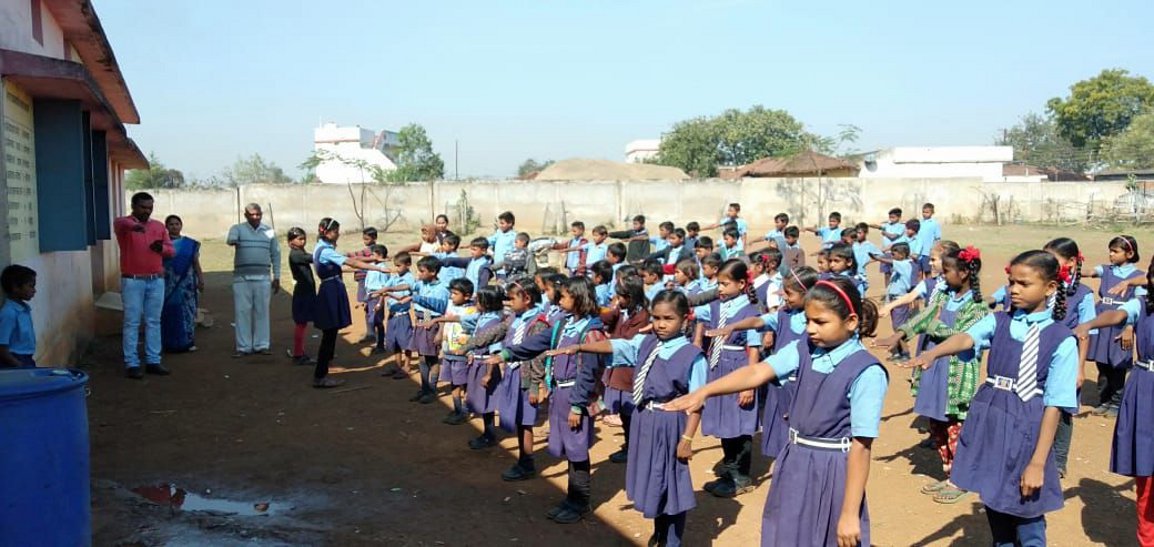 पत्रिका स्वर्णिम भारत अभियान, सिरसाकला के स्कूली बच्चों ने ली स्वच्छता की शपथ