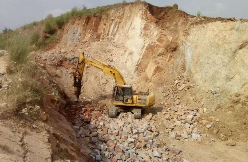 Illegal Mines In Jaipur : JDA's Action On Illegal Mining : JCB