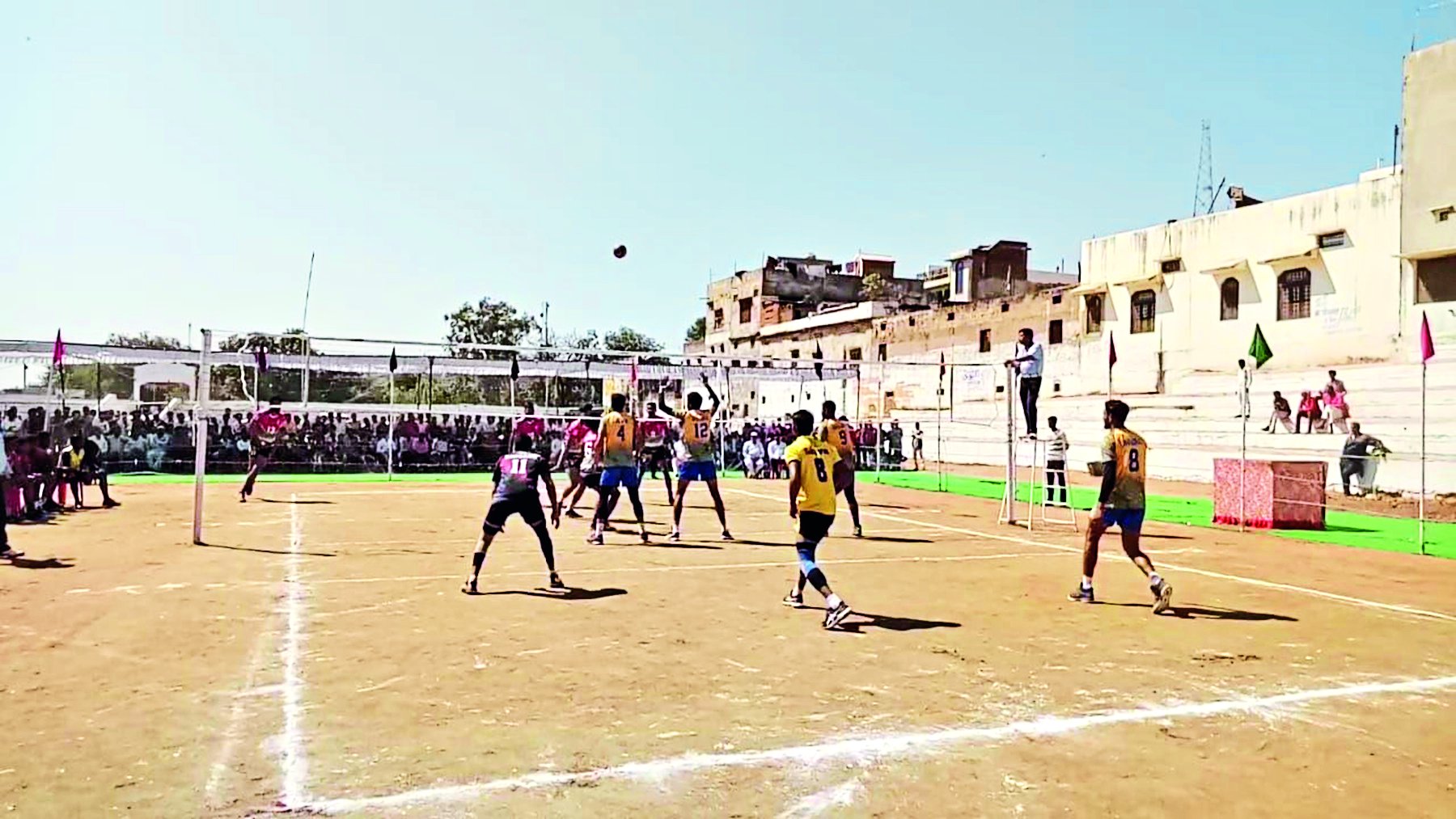 अखिल भारतीय वॉलीबॉल टूर्नामेंट : छत्तीसगढ़ ने देहरादून को हराया