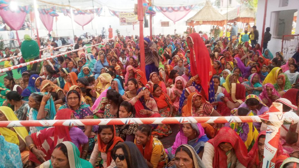 Patrika Swarnim Bharat Abhiyan: Devotes in Singrauli pledged for clean