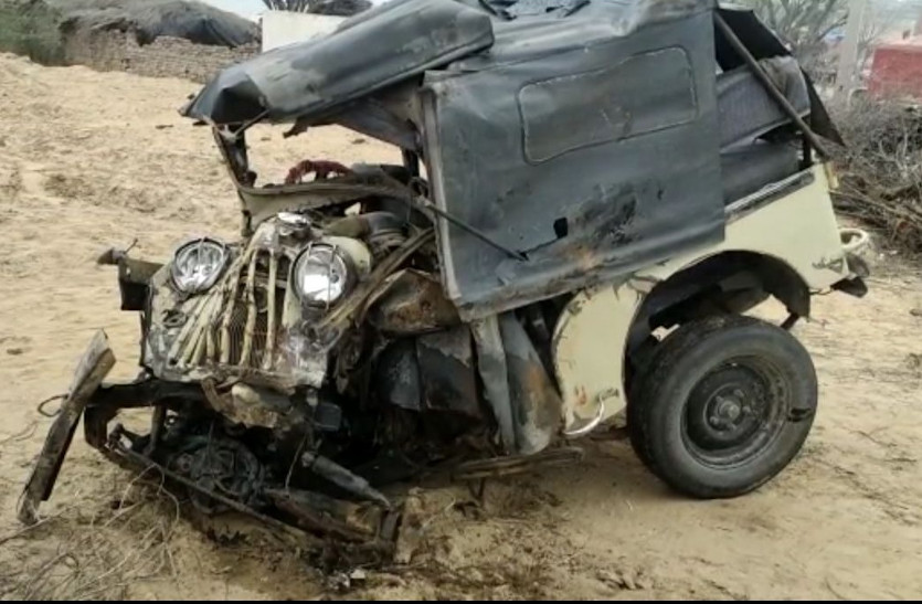 Rajasthan Accident, Jeep Truck Collision 6 died