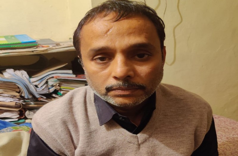 Former Block Pramukh Manoj thakur