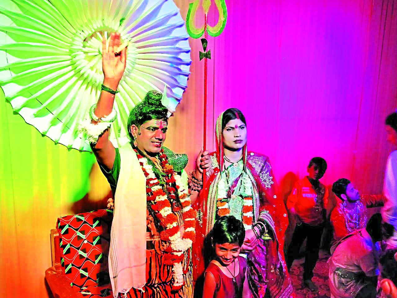 शिव पार्वती का हुआ विवाह
