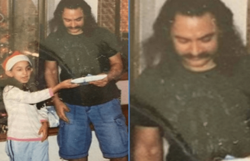 इरा खान ने पिता आमिर खान संग पुरानी तस्वीरों को किया शेयर