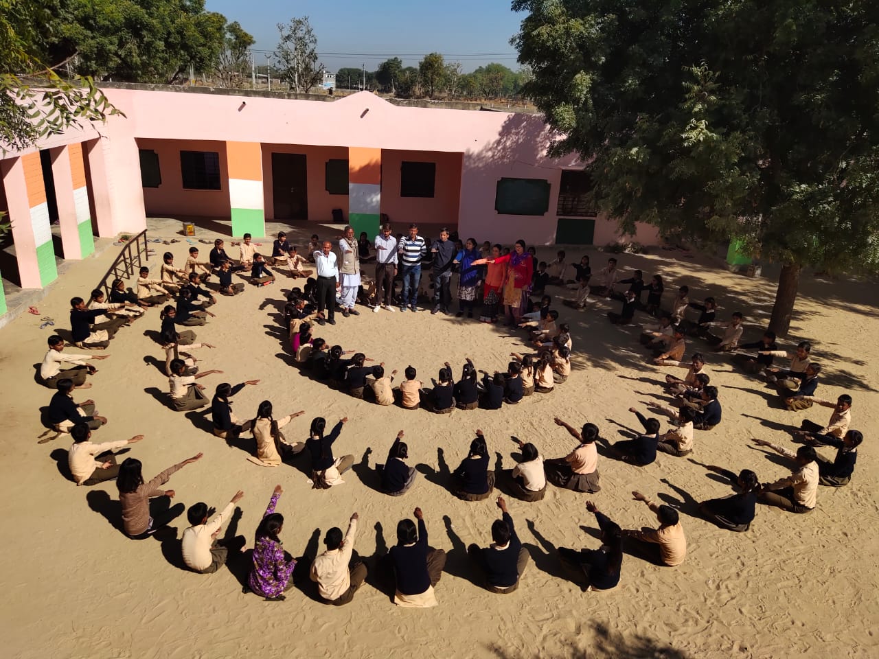 swarnim bharat : 70 घंटे सेवा का संकल्प, स्वच्छ भारत बनाने की ली शपथ