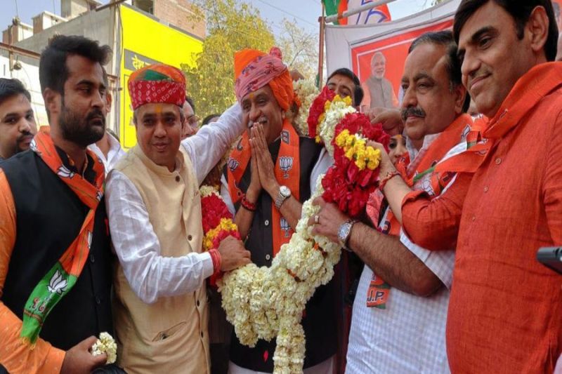 Union Water Power Minister Shekhawat reached Bhinmal