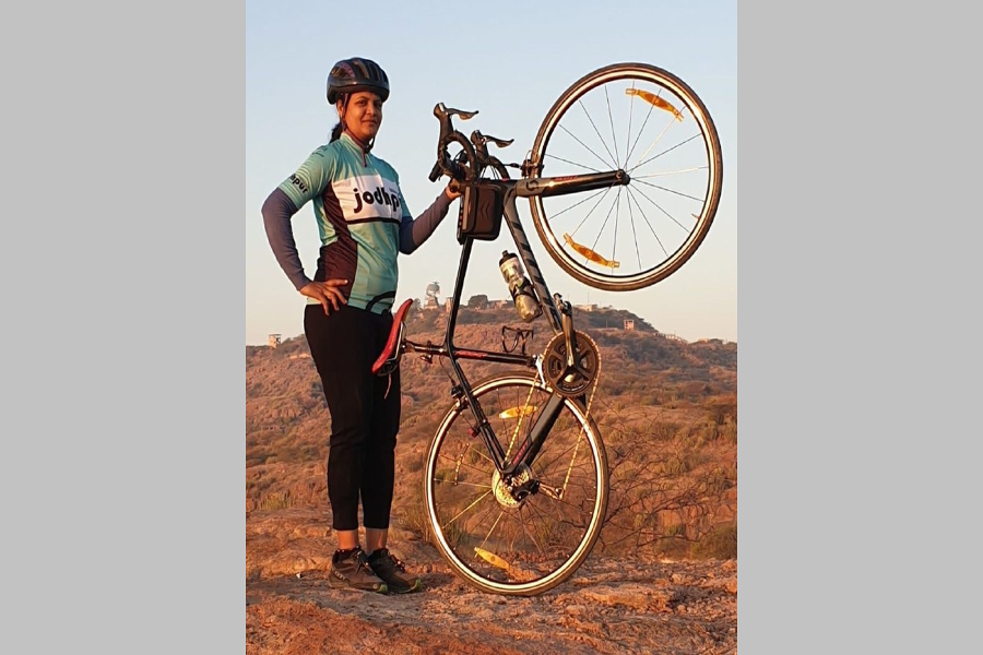 woman cyclist sandhya bhati won cycling challenge 2020 season 2