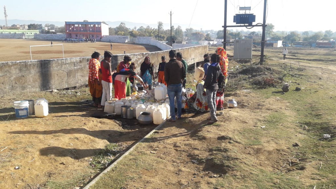 Water crisis in the city, ward dwellers facing problems