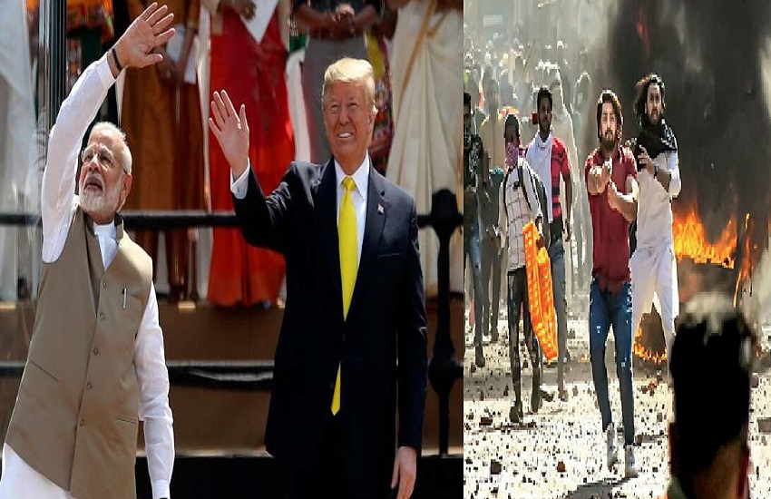 Violence erupted in Delhi to tarnish country image during Trump visit