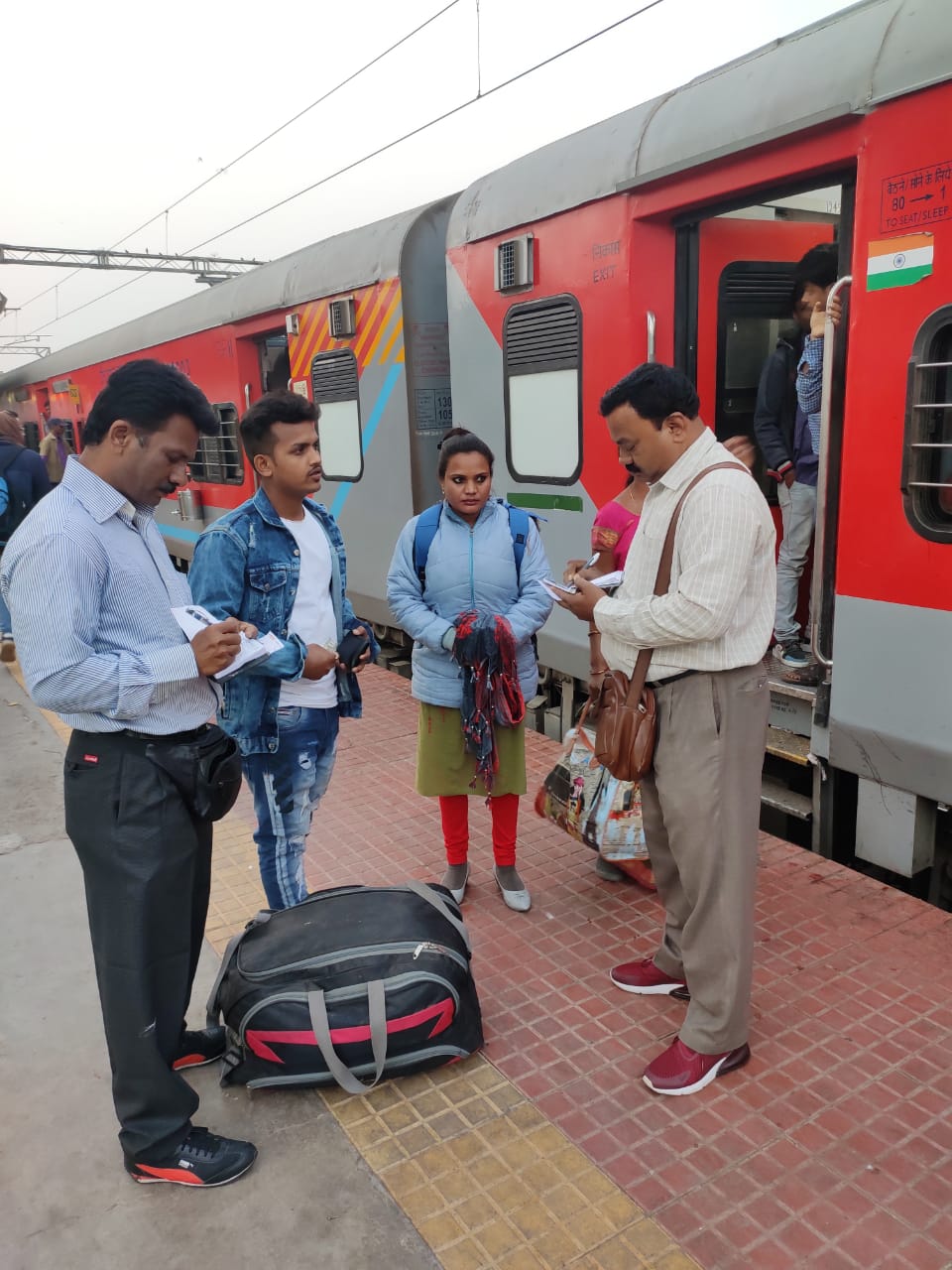 Railways takes action against passengers traveling without tickets