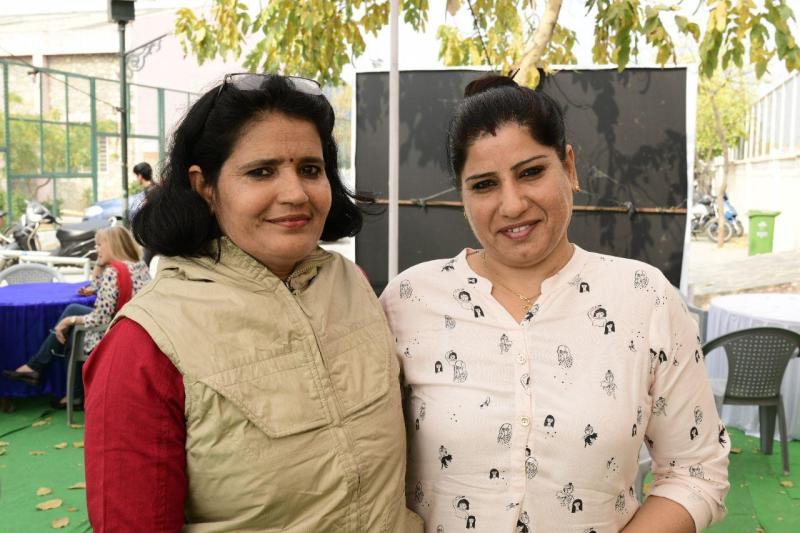 Sushila and Saroj Kajla
