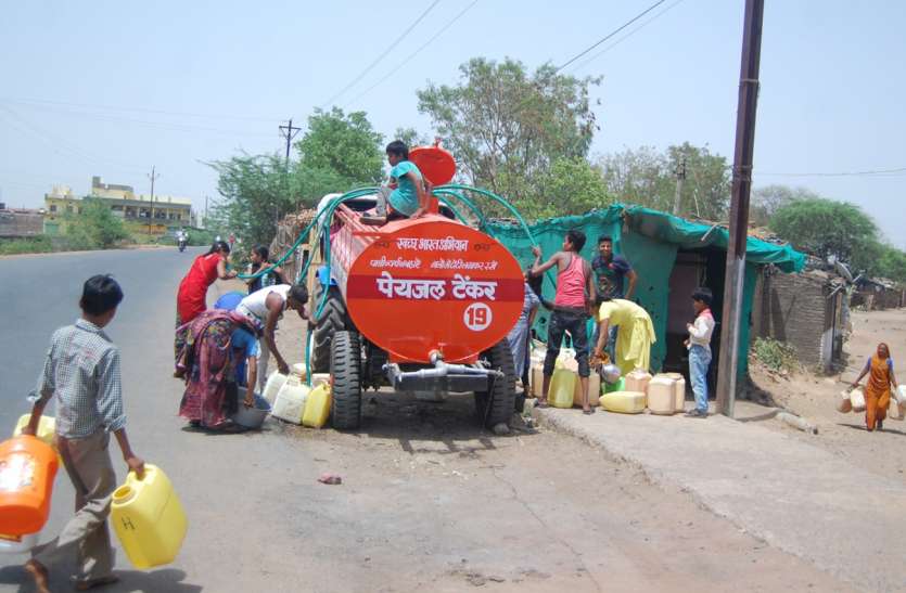 जांजगीर नैला शहर में इस गर्मी टैंकर से नहीं मिलेगा बूंद भर पानी तो सोचिए फिर कैसे बुझेगी प्यास...