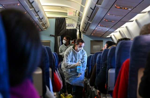 Seoul flight passenger