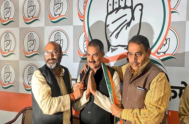 sanjeev Singh Joined congress