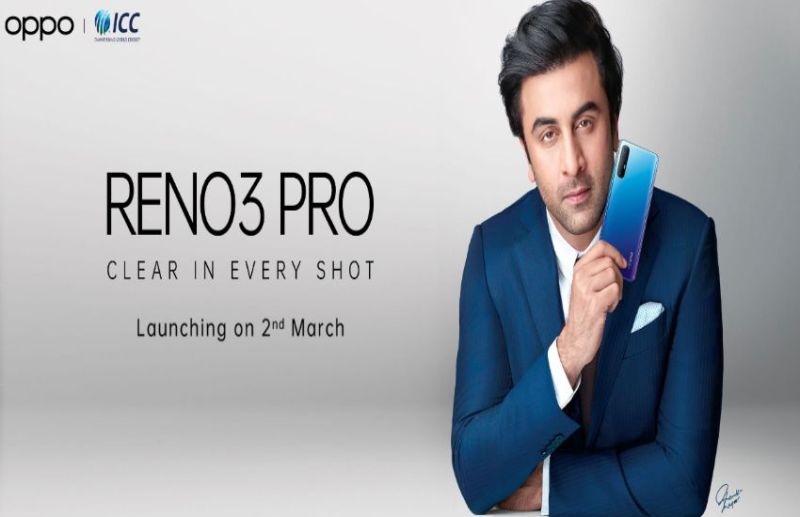 Oppo Reno 3 Pro will Launch Dual 44MP Camera on March 2 in India