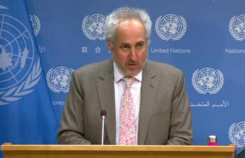 Spokesperson for UN Secretary-General Stephane Dujarric