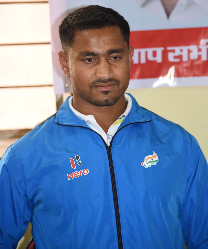 Indian javelin throw athlete Sundar Singh Gurjar