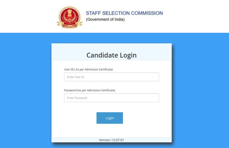 SSC CHSL Admit Card