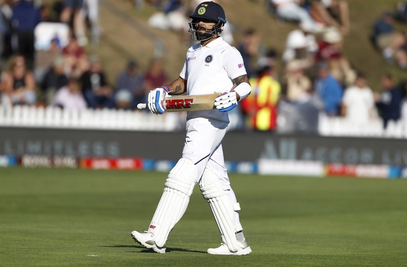 क्राइस्टचर्च टेस्ट- कप्तान कोहली फिर फेल, भारत 242 पर ढेर