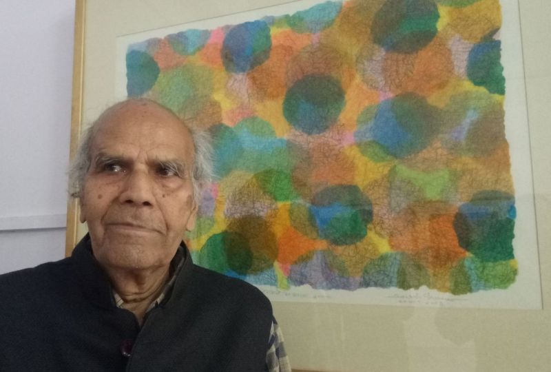 लुभाती है मूर्घन्य कला साधक की सृजन यात्रा