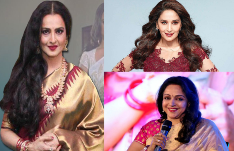 rekha to Madhuri Dixit