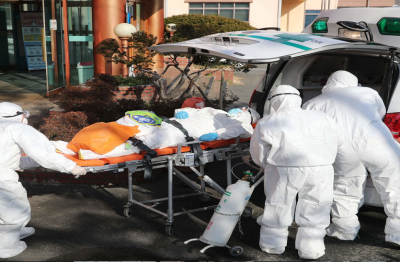 दक्षिण कोरिया में कोरोना वायरस से 3,526 लोग संक्रमित, 17 लोगों की मौत