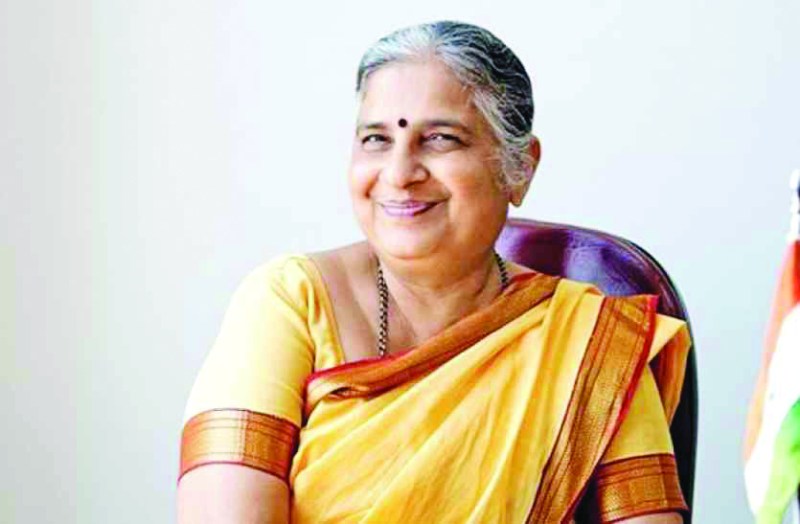 सुधामूर्ति को बनाया सप्तपदी का ब्रांड एम्बेसडर