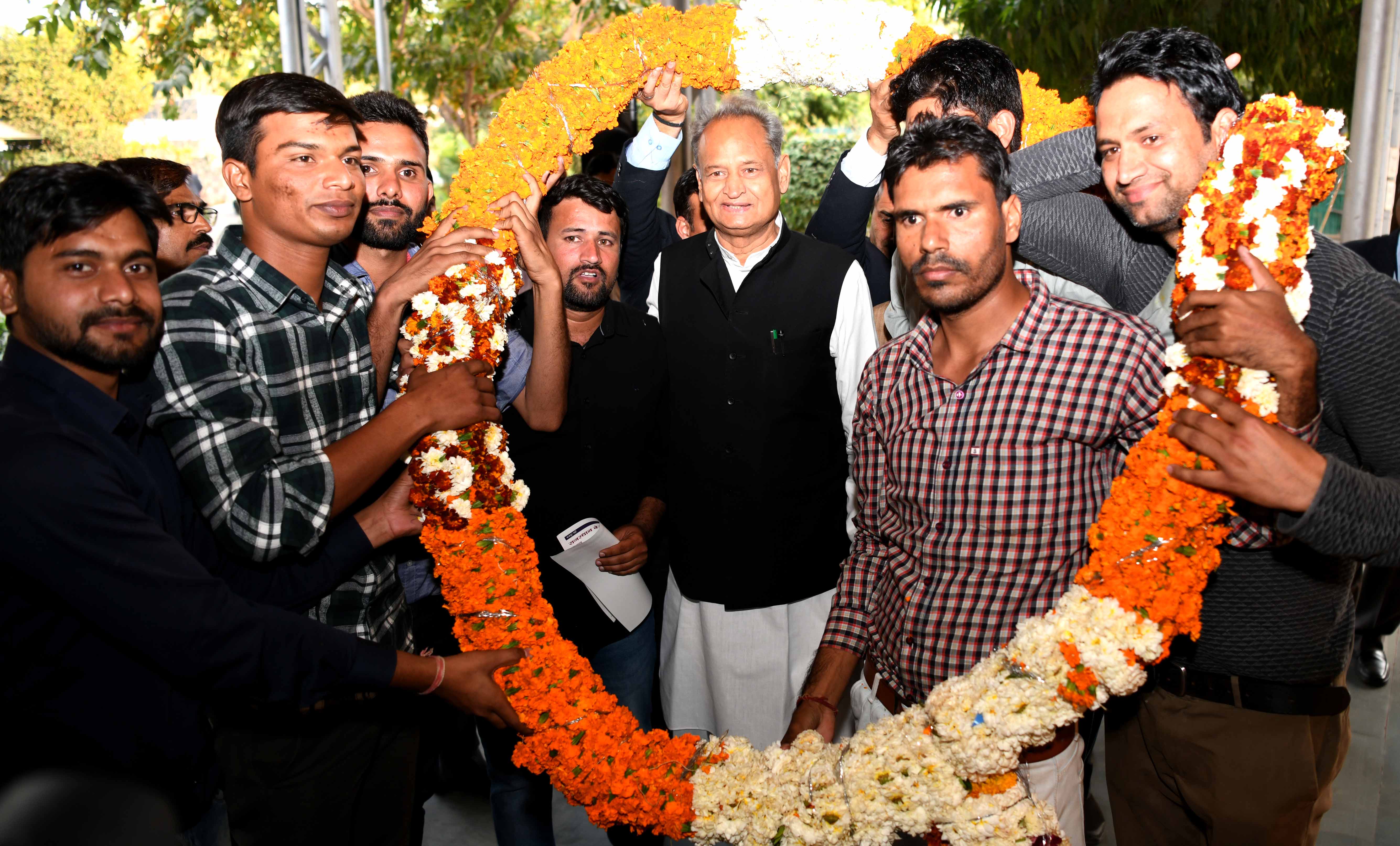 CM Gehlot's Statement On Government Jobs In Rajasthan