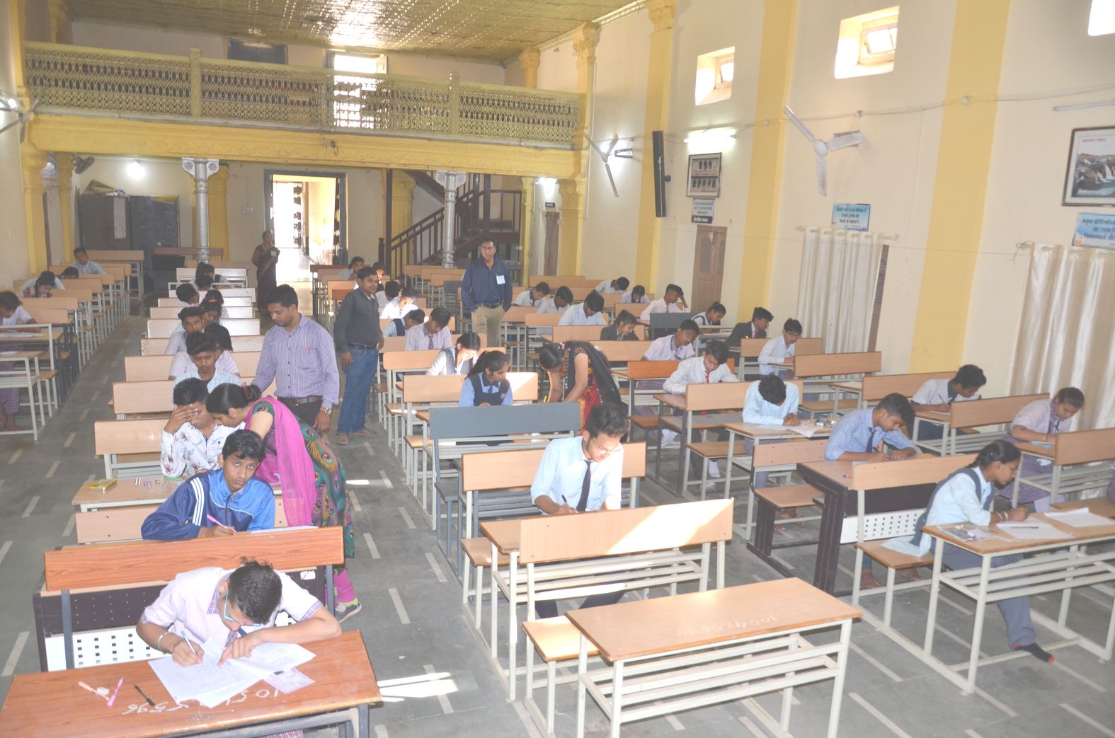 संस्कृत के पर्चे से कक्षा 10 वीं की शुरुआत, 935 विद्यार्थी परीक्षा से रहे वंचित