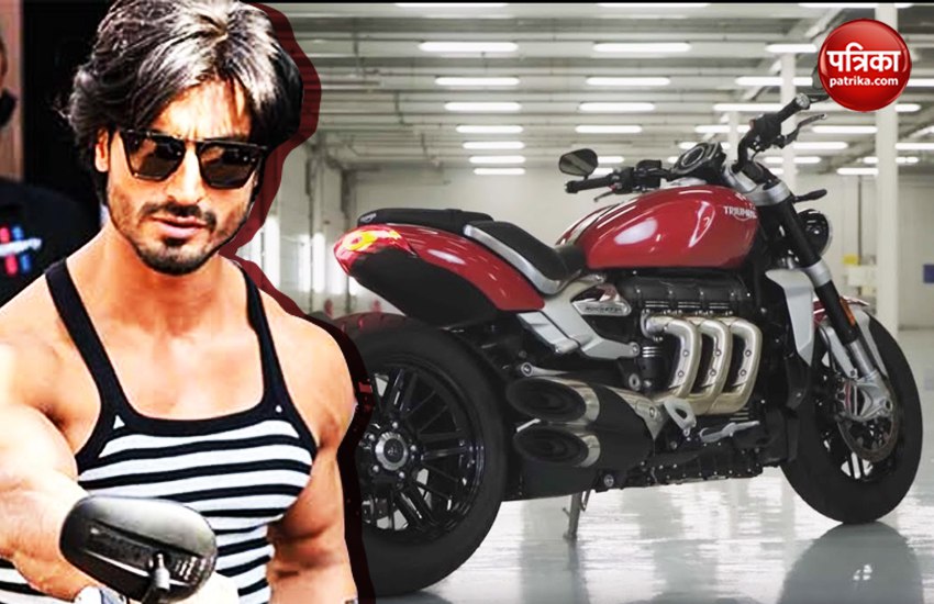Vidyut Jammwal Gets Triumph Rocket 3 R Cruiser Bike