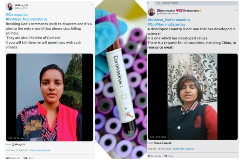 #NoMeatNoCoronavirus