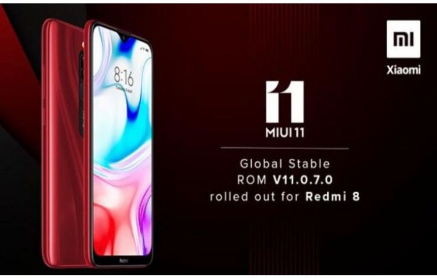 Redmi 8 Start Receiving MIUI 11 update brings camera and battery
