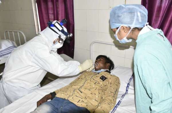 कोरोना पीडि़त की पहचान से लेकर उसे आइसोलेशन वार्ड मेंशिफ्ट करने के लिए हुई मॉकड्रिल